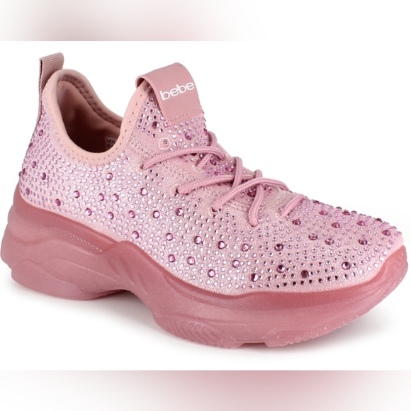bebe Shoes - NWOT, Bebe Rhinestone Sneakers